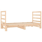 Pull-out Day Bed without Mattress 2x(90x190) cm