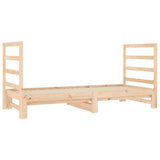 Pull-out Day Bed without Mattress 2x(90x190) cm - Top-Down View