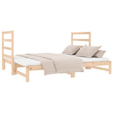 Pull-out Day Bed without Mattress 2x(90x190) cm - Close-Up Angle