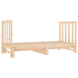 Pull-out Day Bed without Mattress 2x(90x190) cm - Top-Down View