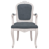 Dining Chairs 2 pcs Dark Grey 62x59.5x100.5 cm Velvet - Top-Down View
