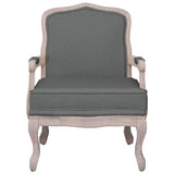 Sofa Chair Dark Grey 64x64x90 cm Fabric