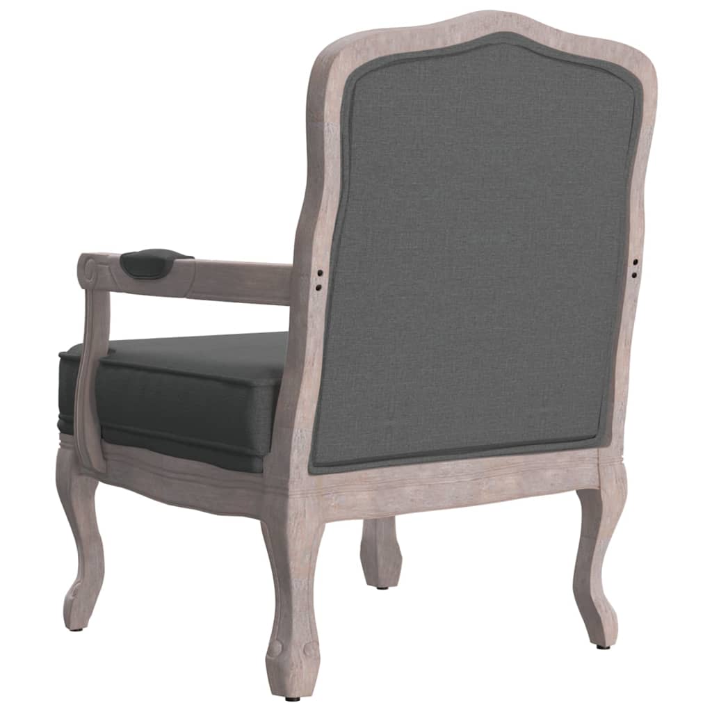 Sofa Chair Dark Grey 64x64x90 cm Fabric