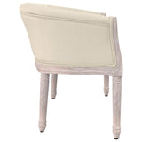 Bench 98x56x69 cm Linen - Top-Down View