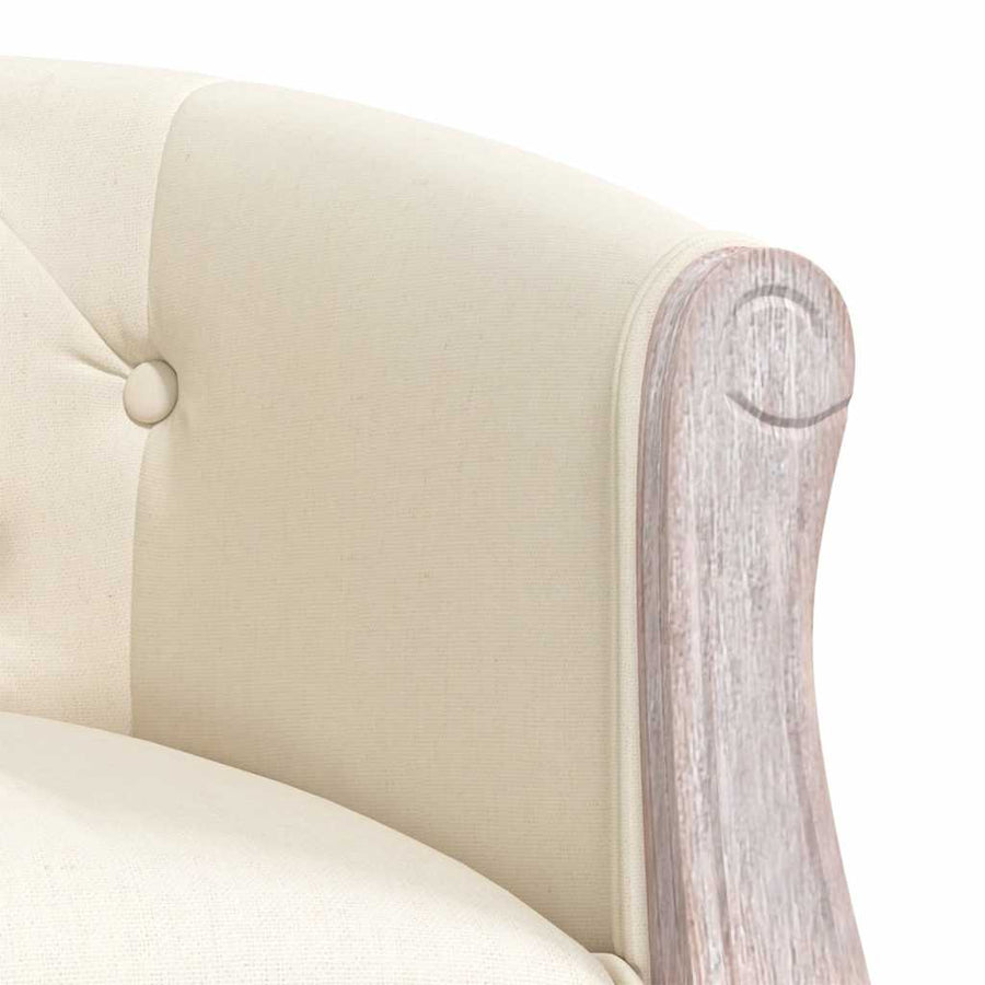 Bench 98x56x69 cm Linen