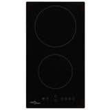 Ceramic Hob with 2 Burners Touch Control 3000 W