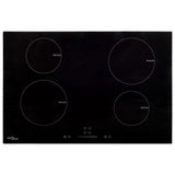 Induction Hob with 4 Burners Touch Control Glass 7000 W