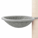 Cat Tree with Sisal Scratching Posts Light Grey 94.5 cm - Rear View