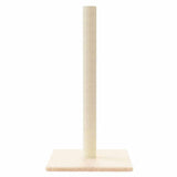 Cat Scratching Post Cream 35x35x70 cm