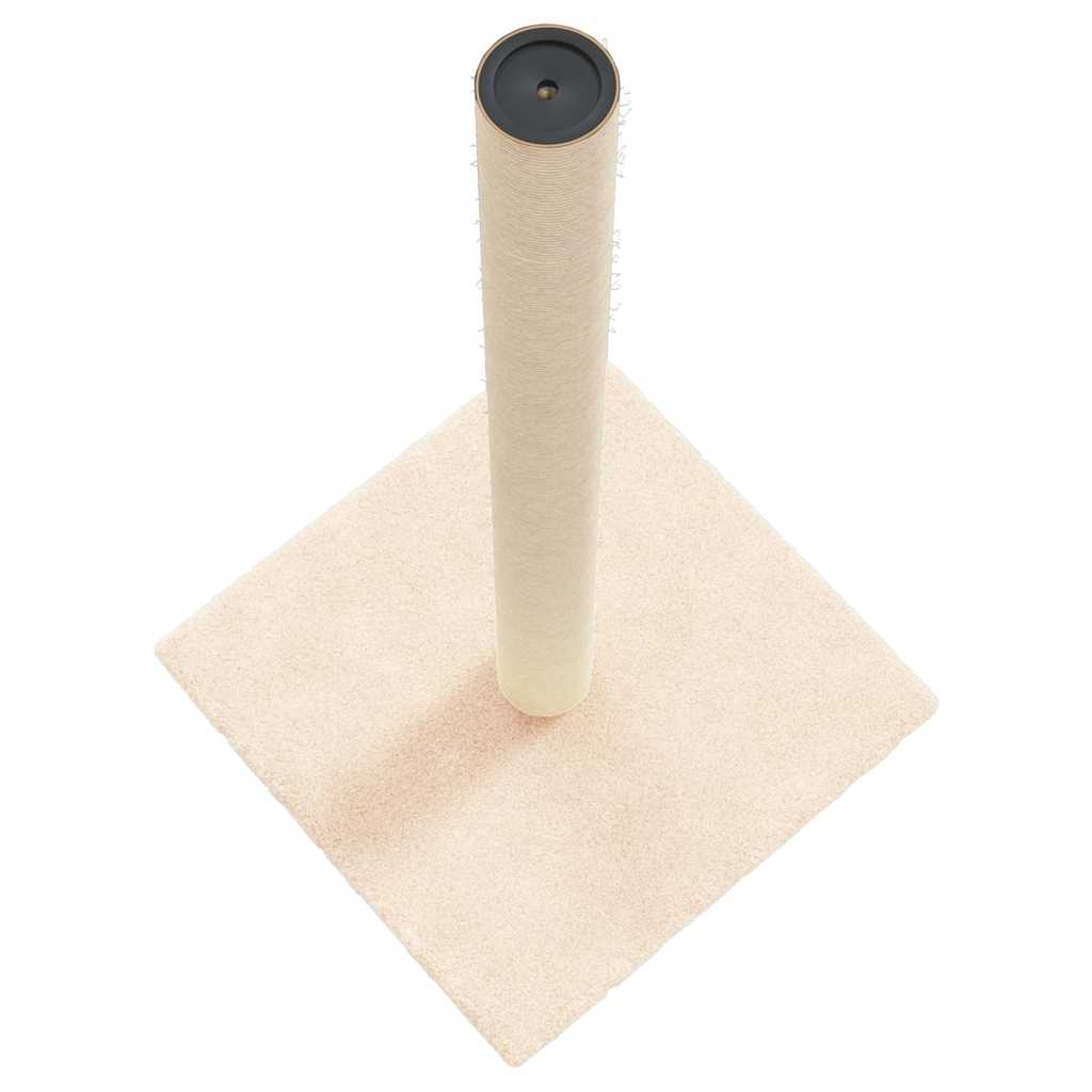 Cat Scratching Post Cream 35x35x70 cm