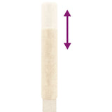 Floor to Ceiling Cat Tree Cream 263.5-289.5 cm - Rear View