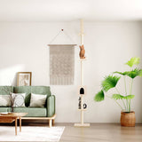 Floor to Ceiling Cat Tree Cream 250.5-276.5 cm