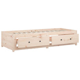 Day Bed without Mattress 90x190 cm Solid Wood Pine - Extra Image