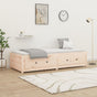 Day Bed without Mattress 90x190 cm Single Solid Wood Pine