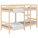 Bunk Bed without Mattress 90x190 cm Solid Wood Pine