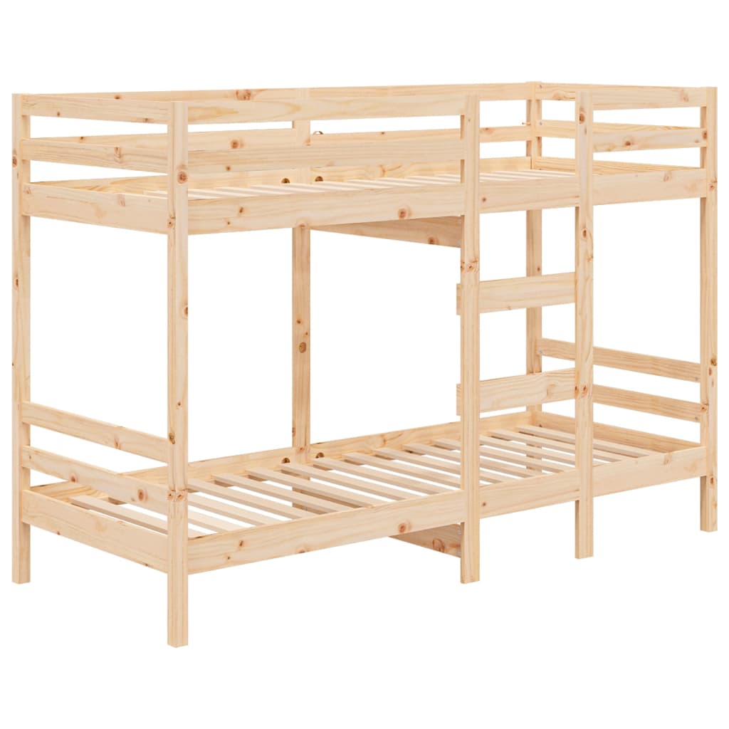 Bunk Bed without Mattress 90x190 cm Solid Wood Pine