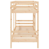 Bunk Bed without Mattress 90x190 cm Solid Wood Pine