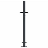 Garden Gate Anthracite 100x75 cm Steel Tree Design