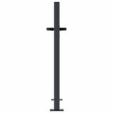 Garden Gate Anthracite 105x80 cm Steel Tree Design - 45-Degree Angle