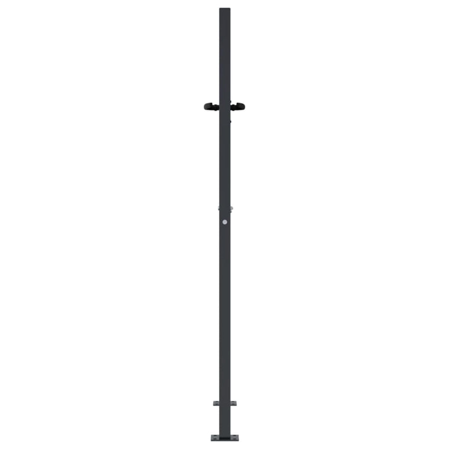 Garden Gate Anthracite 100x125 cm Steel Tree Design