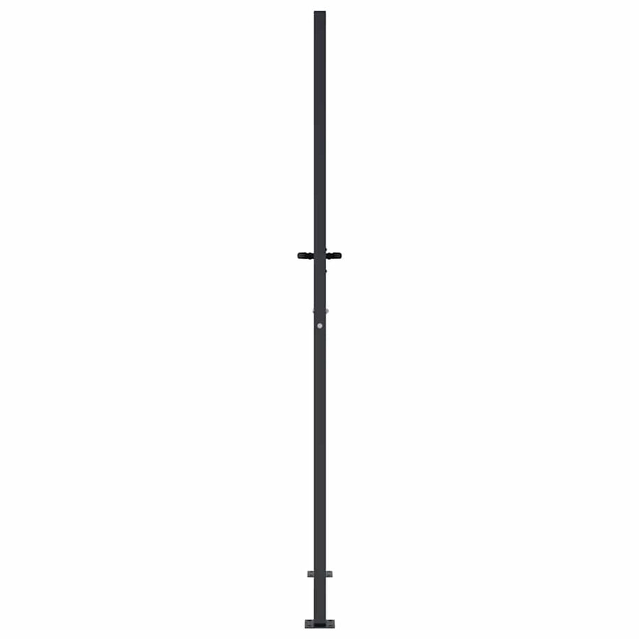 Garden Gate Anthracite 100x200 cm Steel Tree Design