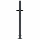Garden Gate Anthracite 100x75 cm Steel Grass Design