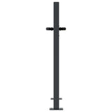 Garden Gate Anthracite 100x100 cm Steel Grass Design