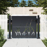 Garden Gate Anthracite 100x100 cm Steel Grass Design