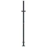 Garden Gate Anthracite 100x125 cm Steel Grass Design