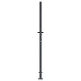 Garden Gate Anthracite 100x175 cm Steel Grass Design
