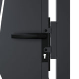 Garden Gate Anthracite 100x175 cm Steel Grass Design