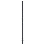 Garden Gate Anthracite 100x200 cm Steel Grass Design