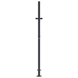 Garden Gate Anthracite 100x150 cm Steel Square Design