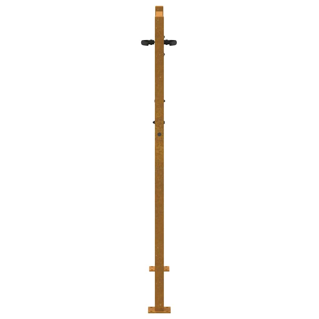 Garden Gate 100x150 cm Corten Steel Tree Design