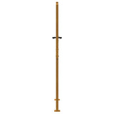 Garden Gate 100x175 cm Corten Steel Tree Design