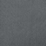 Dog Bed Dark Grey 70x45x30 cm Velvet