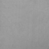 Dog Bed Light Grey 50x40x26.5 cm Velvet - Rear View