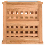 Bedside Cabinets 2 pcs 34x34x34 cm Solid Wood Walnut