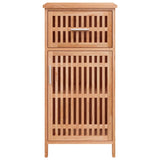 Bathroom Cabinet 42x29x82 cm Solid Wood Walnut - Side View
