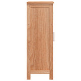 Bathroom Cabinet 42x29x82 cm Solid Wood Walnut - 45-Degree Angle