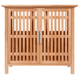 Bathroom Sink Cabinet 66x29x61.5 cm Solid Wood Walnut