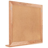 Wall Mirror 55x55 cm Solid Wood Walnut - 45-Degree Angle
