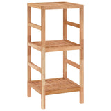 Bathroom Shelf 35.5x35.5x79 cm Solid Wood Walnut - Front View