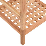 Bathroom Shelf 35.5x35.5x79 cm Solid Wood Walnut