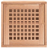 Wall Cabinet 42x18x42 cm Solid Wood Walnut - Top-Down View