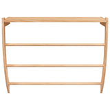 Towel Rack 60x25.5x49 cm Solid Wood Walnut