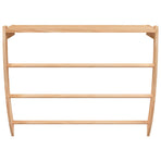 Towel Rack 60x25.5x49 cm Solid Wood Walnut