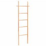 Towel Ladder 170 cm Solid Wood Walnut - Front View