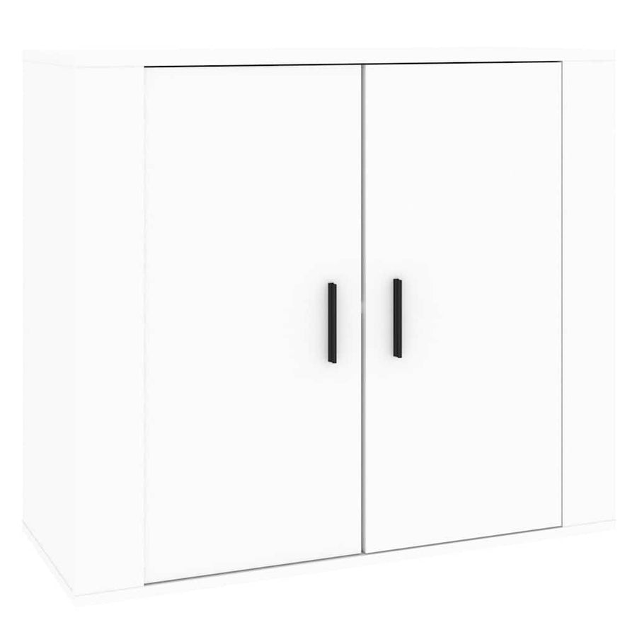 Sideboard White 80x33x70 cm Engineered Wood