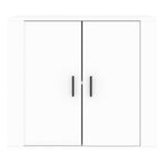 Sideboard White 80x33x70 cm Engineered Wood